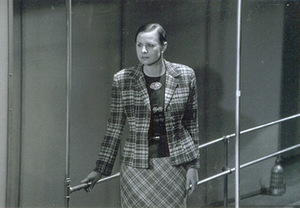 V. Grigaitytė – Fru Elvsted spektaklyje „Heda Gabler“ (rež. G. Varnas). Asmeninio archyvo nuotr.